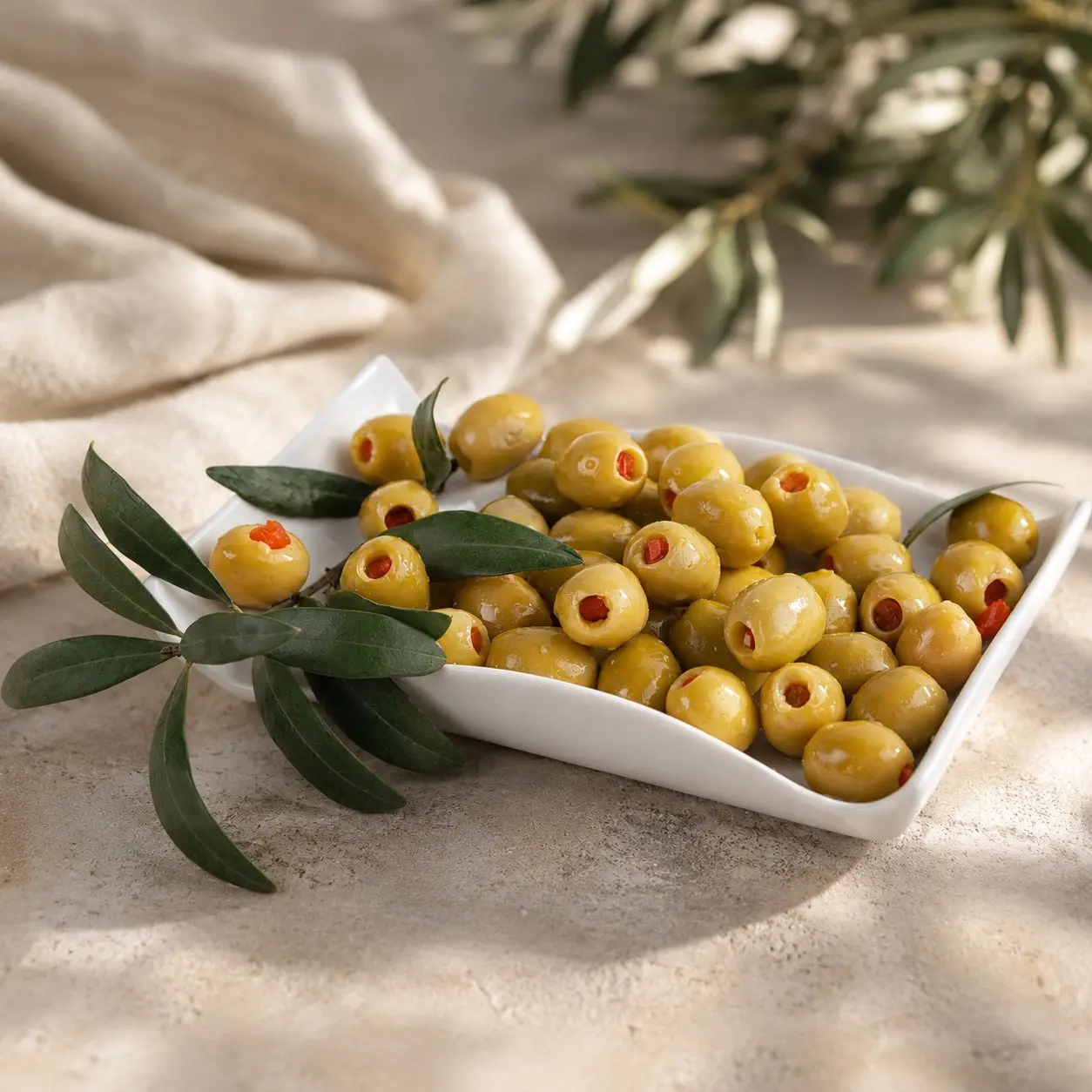 Biberli Zeytin 450 gr
